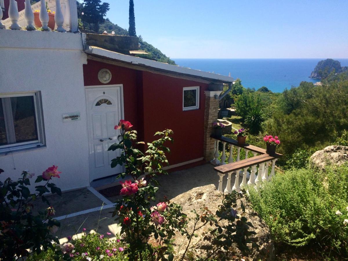 Ermones Odyssesas Bungalow Vátos Exteriör bild