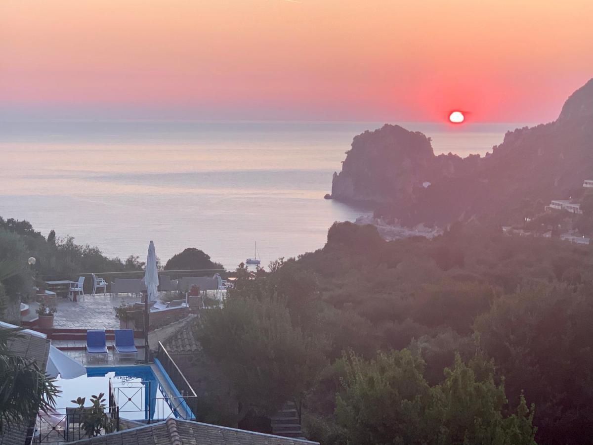 Ermones Odyssesas Bungalow Vátos Exteriör bild
