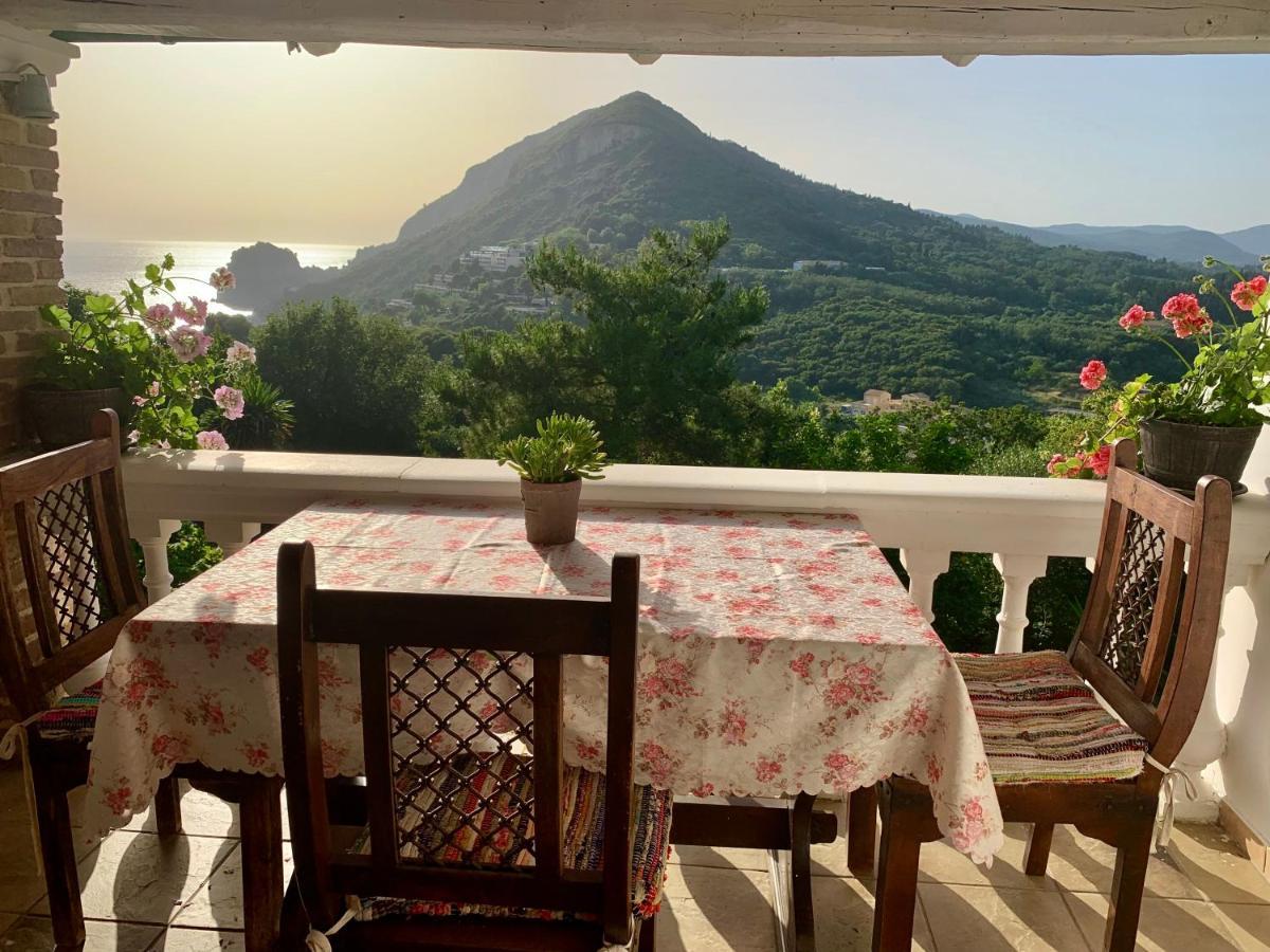 Ermones Odyssesas Bungalow Vátos Exteriör bild